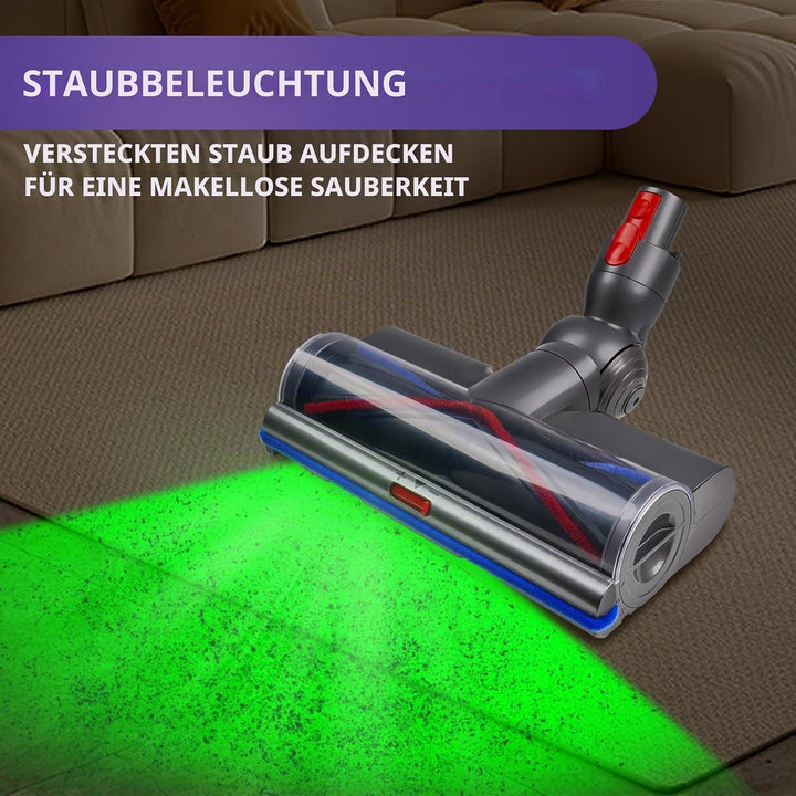 Torque Drive Bodendüse für Dyson V7 V8 V10 V11 V15 Anti-Tangle EinstellbareSaugkraft Elektrische Bod