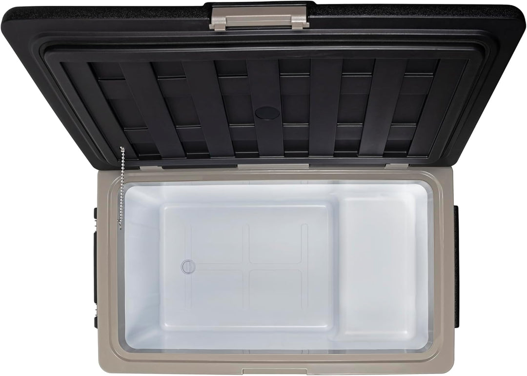 Steamy-E Single Zone 75 Roller, Elektrische Kompressor Kühlbox mit Rollen, 74 Liter, 12V/ 230V, zum