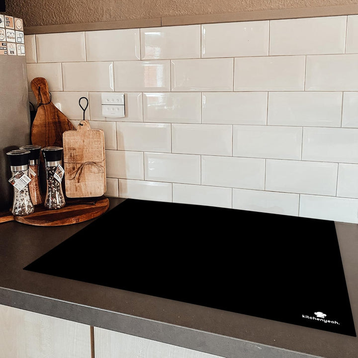 KitchenYeah© Herdabdeckplatte Einteilig Induktionsmatte Küche Abdeckung Ceranfeld Herd Abdeckplatte
