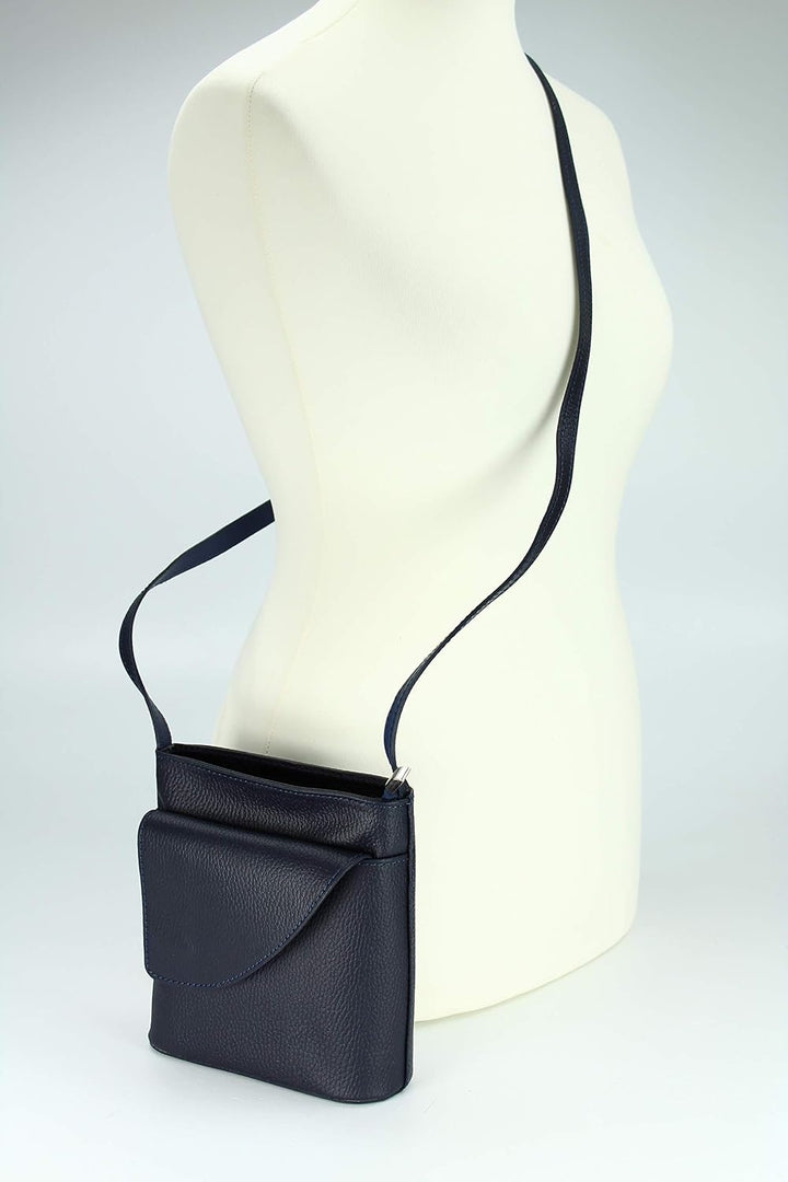 Belli italienische Ledertasche Damen Umhängetasche Handtasche Schultertasche made in italy mit zusät