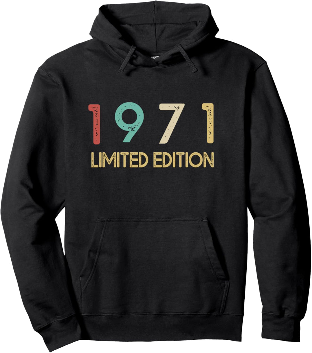50. Geburtstag Geschenk Lustig Vintage 1971 Limited Edition Pullover Hoodie