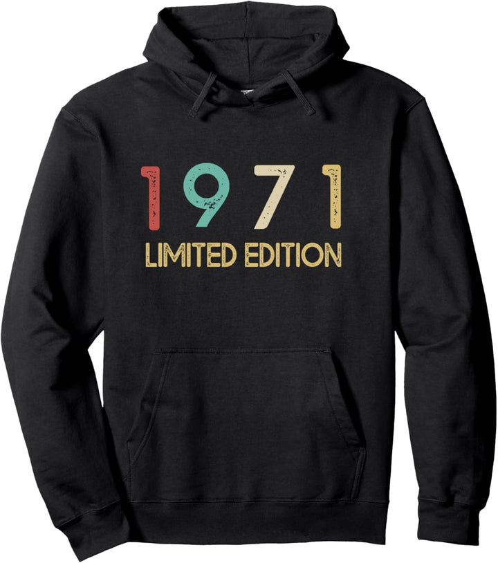 50. Geburtstag Geschenk Lustig Vintage 1971 Limited Edition Pullover Hoodie