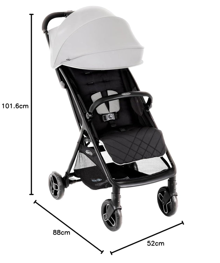 Graco Myavo™ Reisebuggy, ab Geburt bis ca. 4 Jahre (bis 22 kg), leicht, schnell zusammenklappbar, zu