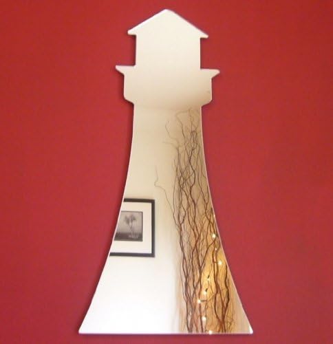 Super Cool Creations Spiegel, Leuchtturm, 62 x 30 cm