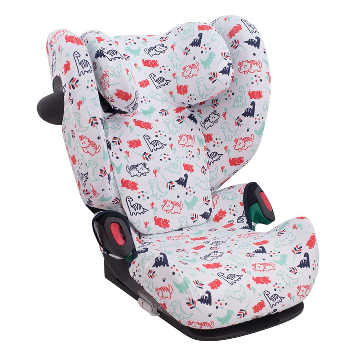 JYOKO KIDS Bezug Kompatibel mit Cybex Pallas G I-SIZE (Bezug Pallas G, DINO PARTY) Bezug Pallas G DI