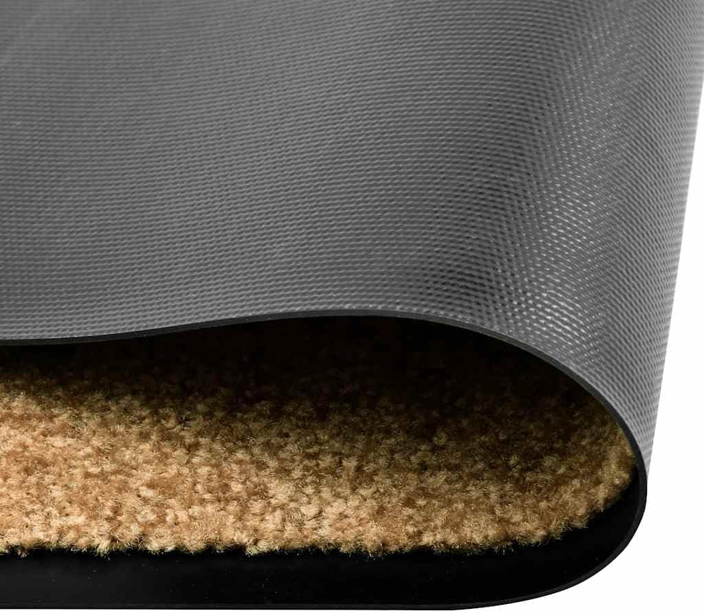 vidaXL Fussmatte Waschbar Schmutzfangmatte Türmatte Fussabtreter Schmutzmatte Schmutzfangläufer Saub