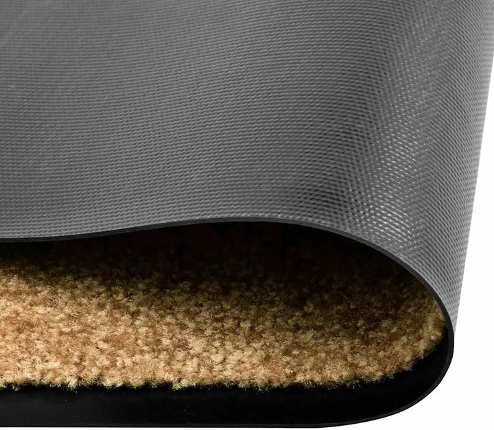 vidaXL Fussmatte Waschbar Schmutzfangmatte Türmatte Fussabtreter Schmutzmatte Schmutzfangläufer Saub