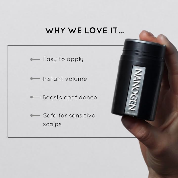 Nanogen Hair Thickening Fibres Dark Brown, 30g dunkelbraun 30g, dunkelbraun 30g