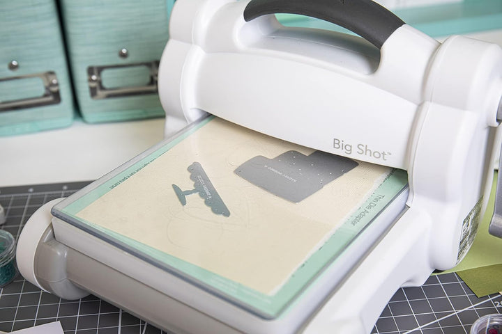 Sizzix Big Shot Stanz- und Prägemaschine für Kunst und Handwerk zum Basteln von Karten, Scrapbooking