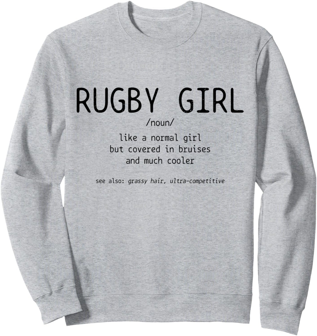 Rugby Rugbyspieler Sport Fan Sweatshirt