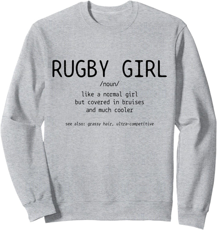 Rugby Rugbyspieler Sport Fan Sweatshirt