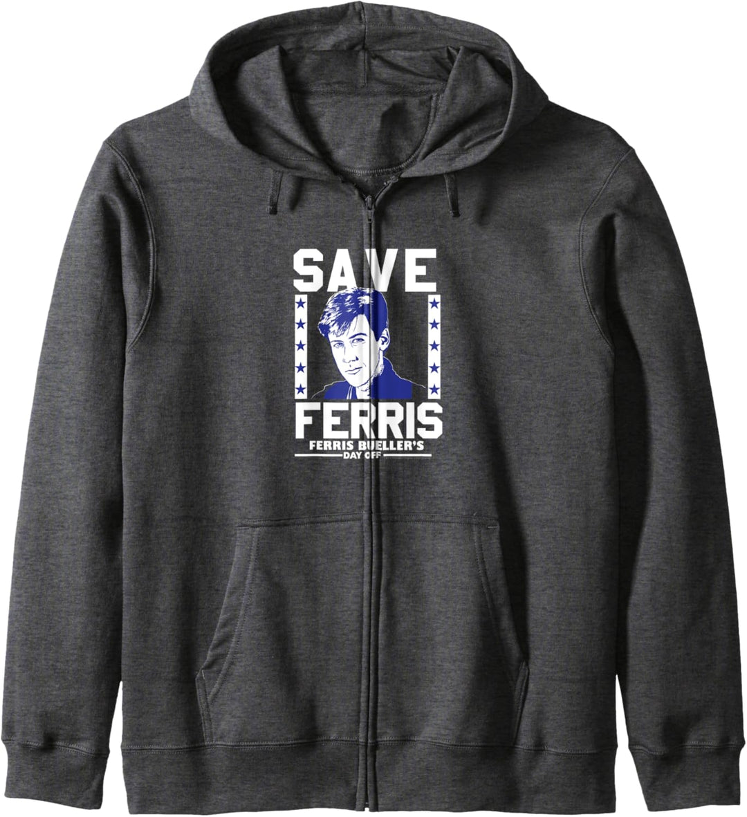 Ferris Bueller's Day Off Save Ferris Patriotic Poster Kapuzenjacke