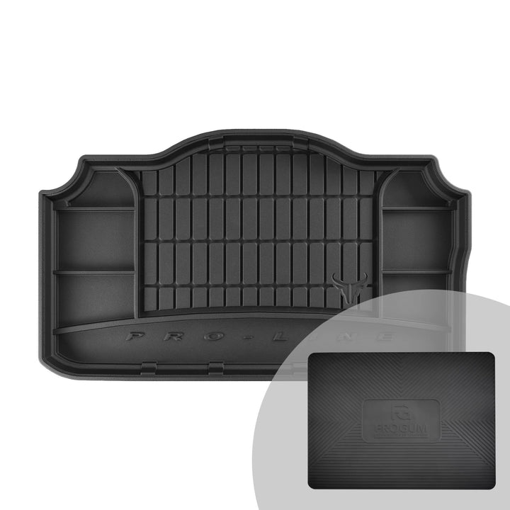 FROGUM ProLine 3D Gummimatte Exklusive Auto Kofferraummatte Kofferraumwanne für Opel Meriva B 2010-2