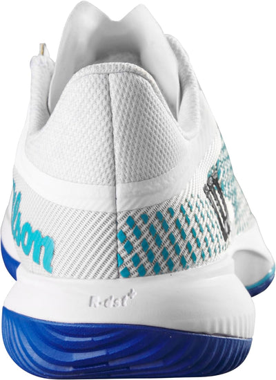 Wilson Herren KAOS Swift 1.5 Sneaker 46 2/3 EU White Blue Atoll Lapis Blue, 46 2/3 EU White Blue Ato