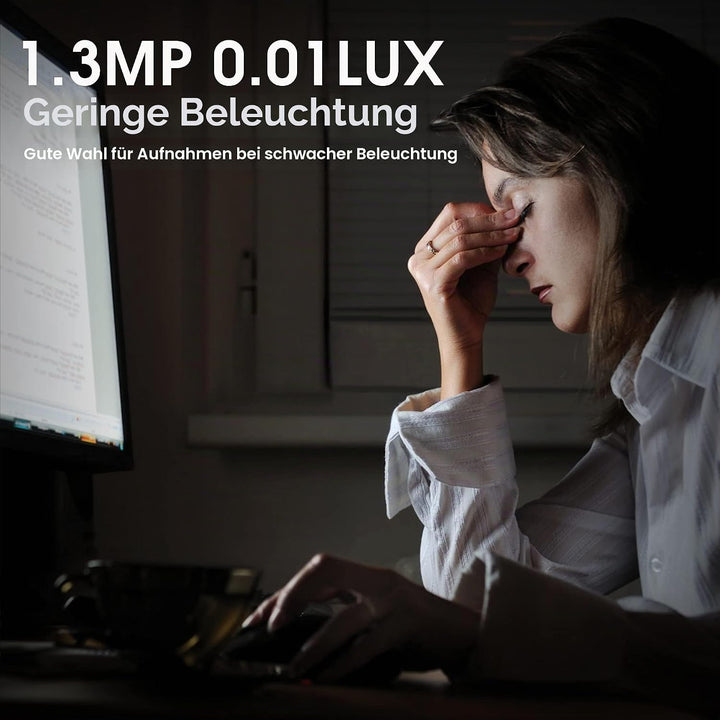 G 2.8-12mm USB Kameramodul 1.3mp 0.01lux Webcam modul HD geringe Beleuchtung Webkamera,960P 3.6mm Ob