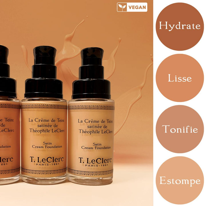 T. LeClerc Teintflüssigkeit, puderig, 03 Sandbeige, matt, vegan, dermatologisch getestet Matter Sand
