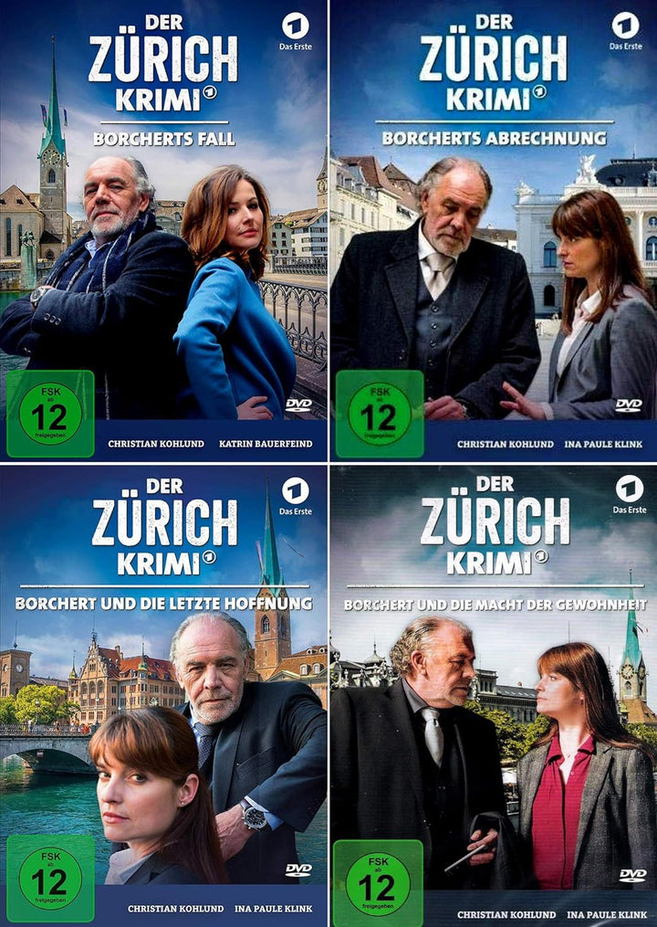 Der Zürich Krimi (Folge 1-9) + (Folge 11+12) Bundle [11-DVD], DVD