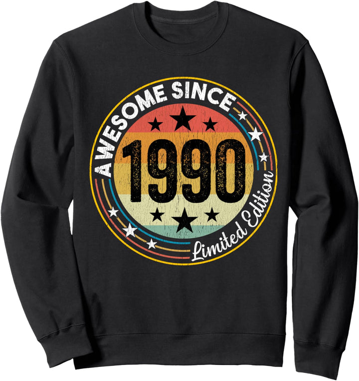 Birthday Awesome Since 1990 31 Years Old Gift Sweatshirt