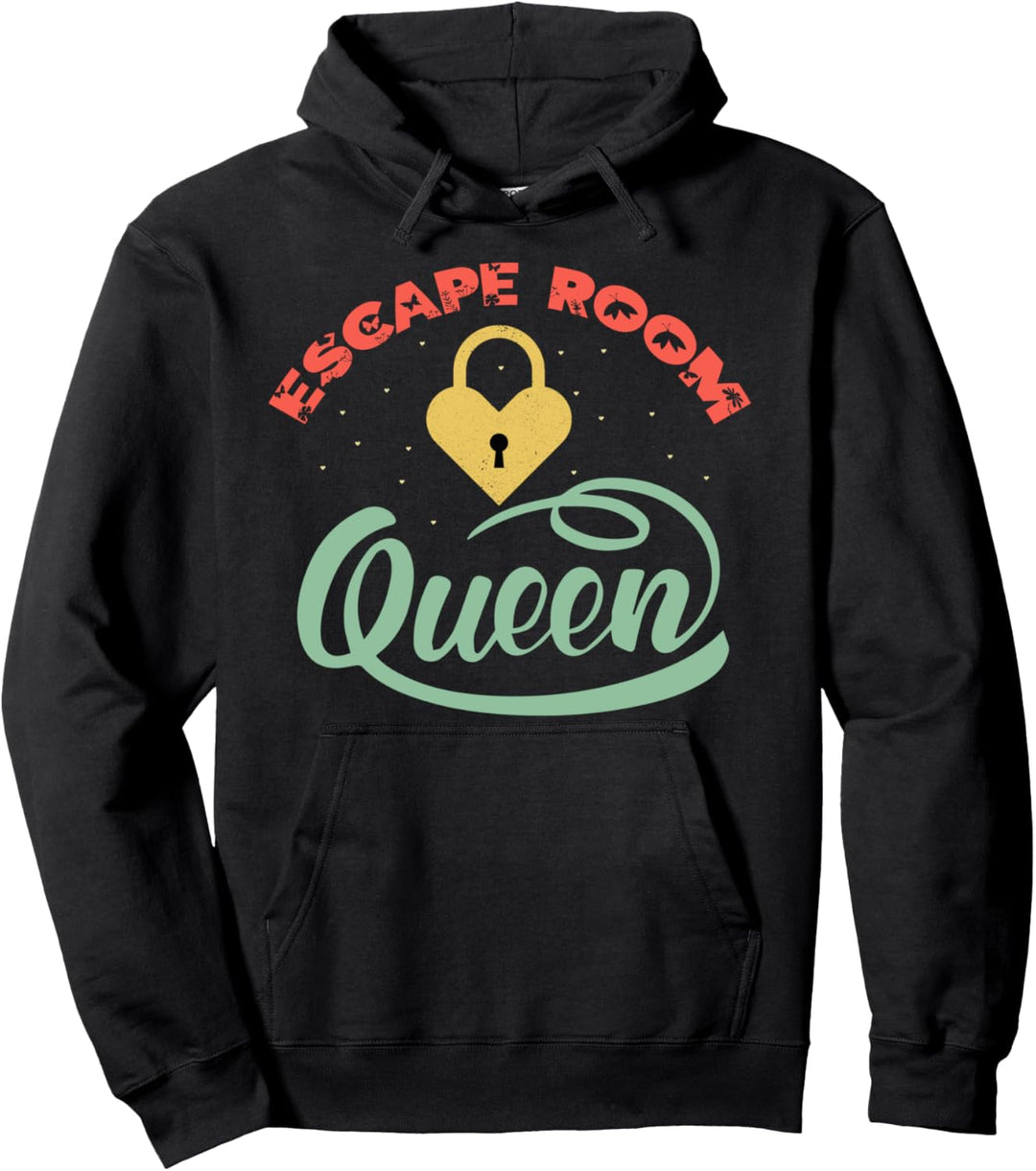 Escape Room Queen Pullover Hoodie