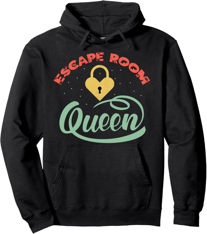 Escape Room Queen Pullover Hoodie