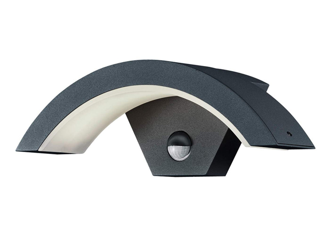 Trio Leuchten LED Aussen Wandleuchte Ohio 220969142, Aluminiumguss Anthrazit, 6 Watt LED, IP54, Bewe