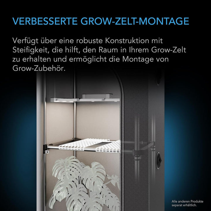 AC Infinity Verstärkungsstangen-Set 60 x 60 cm – Zur Stabilisierung von Growzelten, ideal zur Befest