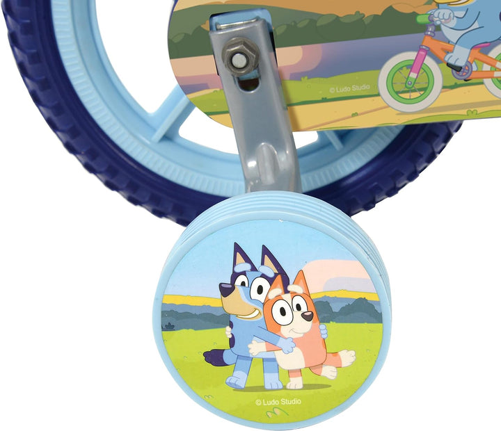 Bluey Unisex Jugend 12 Zoll Fahrrad, blau, 30,5 cm