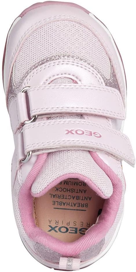 Geox Baby-Mädchen B Todo Girl Sneaker 20 EU Pink, 20 EU Pink