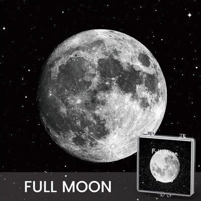 Realistische Scheiben Moon - Discs für POCOCO Galaxy Lite Star Projector Home Planetarium, 5k Ultra