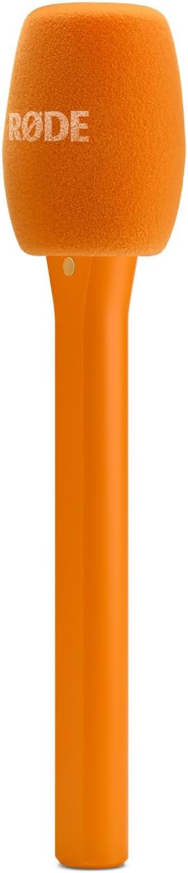 Rode Interview Micro Handadapter für Wireless Micro Mikrofon-System Orange mit keepdrum Mikrofasertu