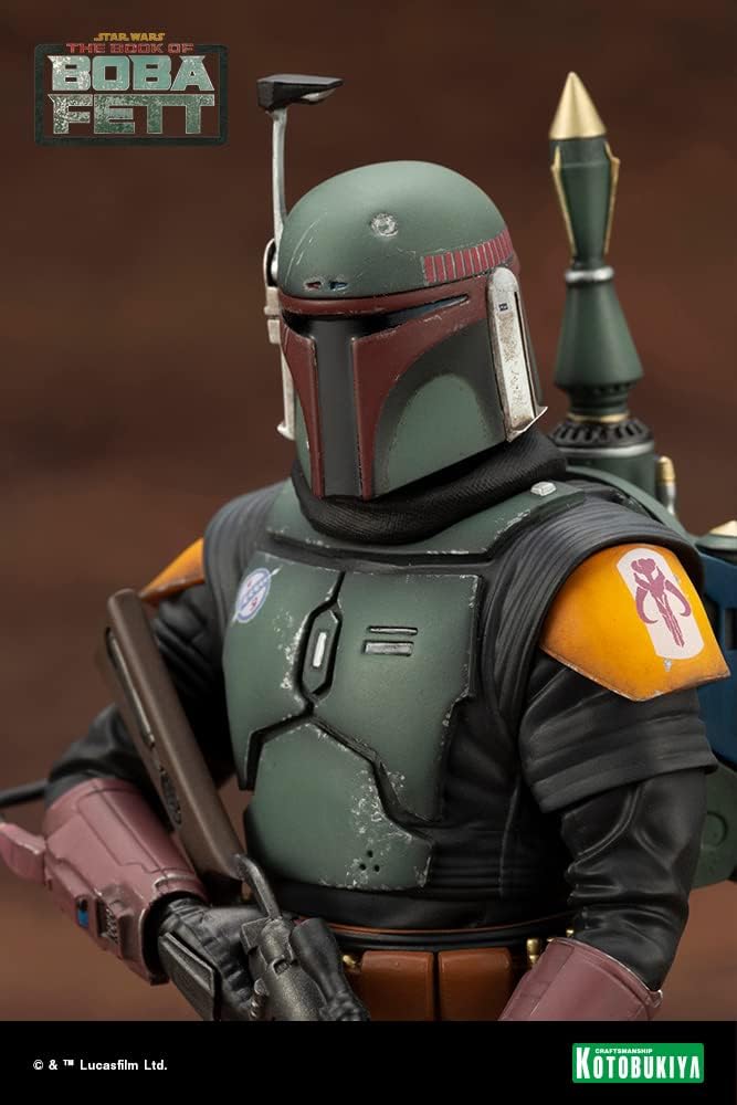 Kotobukiya ARTFX+ The Book of Boba Fett 1/10 Scale PVC Pre-Painted Simple Assembly Figure