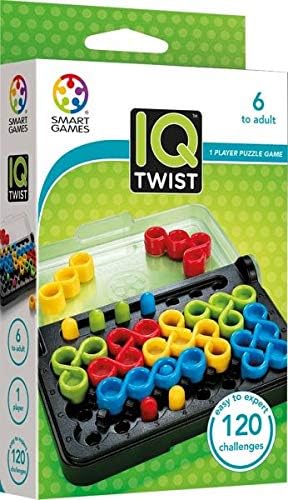 smart games SG455 IQ-Puzzler PRO, Geschicklichkeitsspiel, Reisespiel, Gehirntraining & SG 488 488-Sp