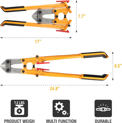 Power Grip Bolzenschneider, 39-124, 24 Zoll 24-Inch, 24-Inch