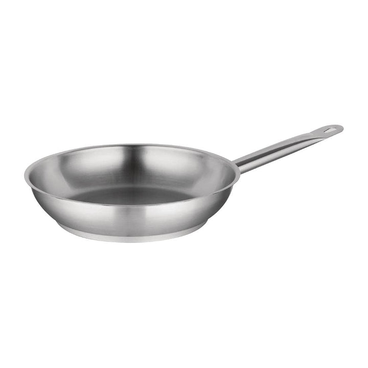 Vogue m925 Bratpfanne aus Edelstahl 240mm/9.5"(dia)., 240mm/9.5"(dia).