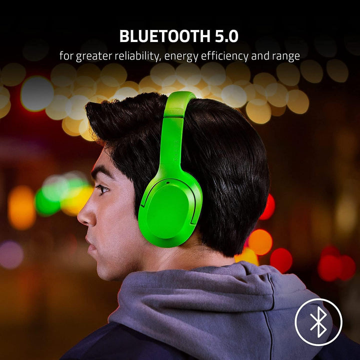 Razer Opus X - Kabelloses Headset mit niedriger Latenz und ANC-Technologie Mercury Weiss & Pro Glide