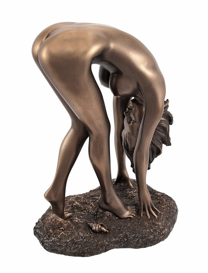 Veronese Statue Nackte Frau, bronzefarben, erotische Kunst