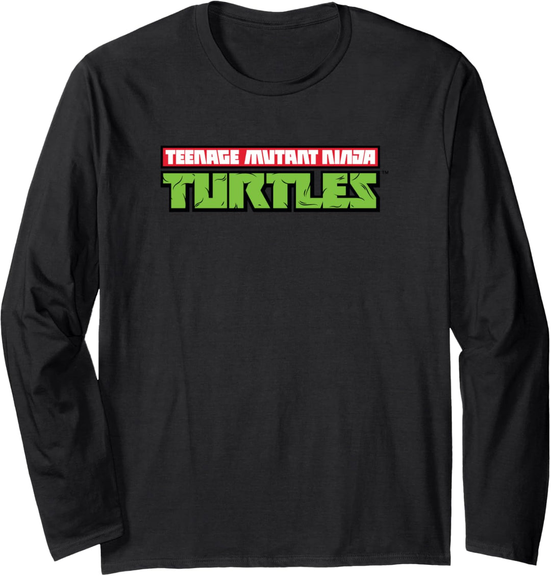 Teenage Mutant Ninja Turtles TMNT Logo Langarmshirt