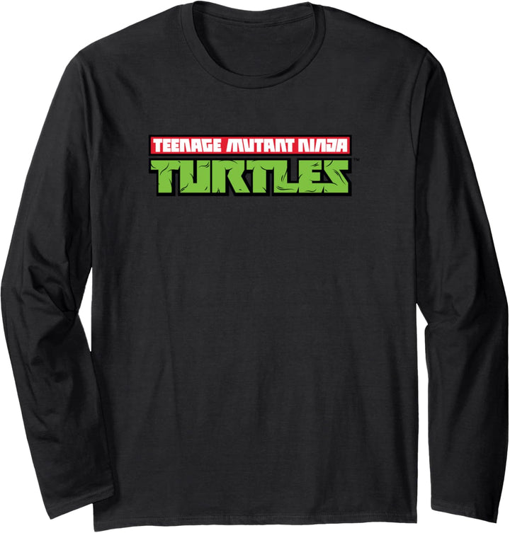 Teenage Mutant Ninja Turtles TMNT Logo Langarmshirt