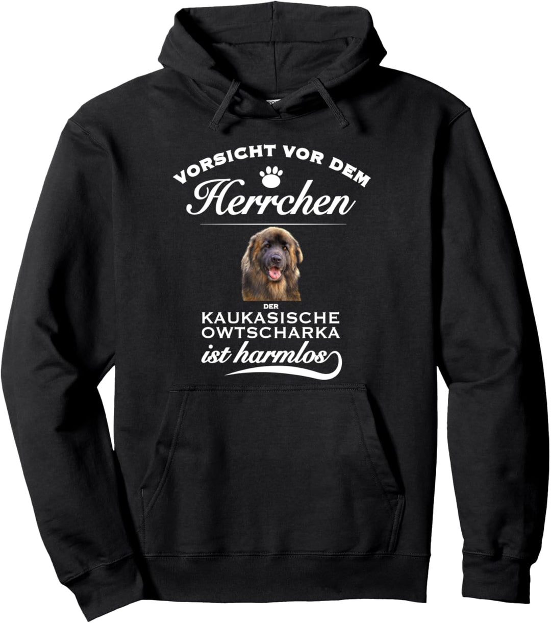 Kaukasischer Owtscharka - Vorsicht Herrchen - Owtscharka Pullover Hoodie