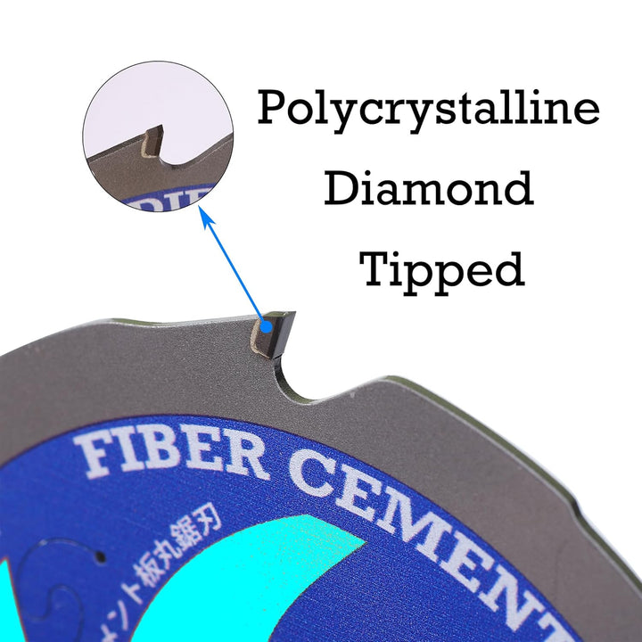 LSHUZIYU 185mm-4PCD-30mm, Polykristallin mit Diamantzähne 4 PCD, Kreissägeblatt Faserzement, Sägebla