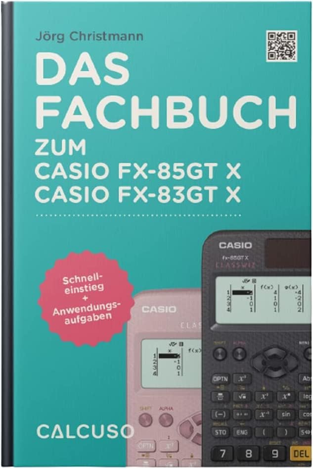 CALCUSO Standardpaket: Casio FX-83GT X technisch-wissenschaftlicher Taschenrechner + WYNGS Schutztas