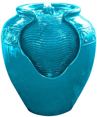 Peaktop Dekor Terrasse Garten Aquamarin wassenbrunnen Springbrunnen YG0037A-EU