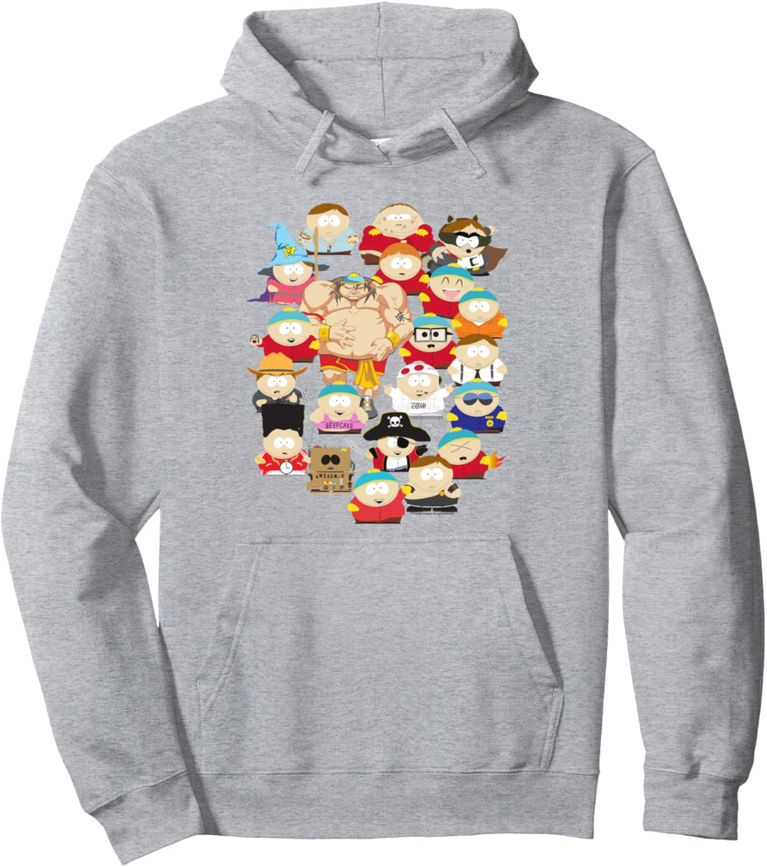 South Park The Many Faces of Cartman Pullover Hoodie
