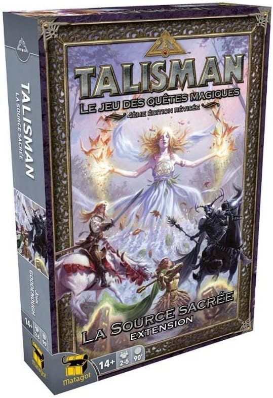 Set Talisman 2 Erweiterungen in französischer Sprache "La Source Sacrée" + "Die verlorenen Reiche" +