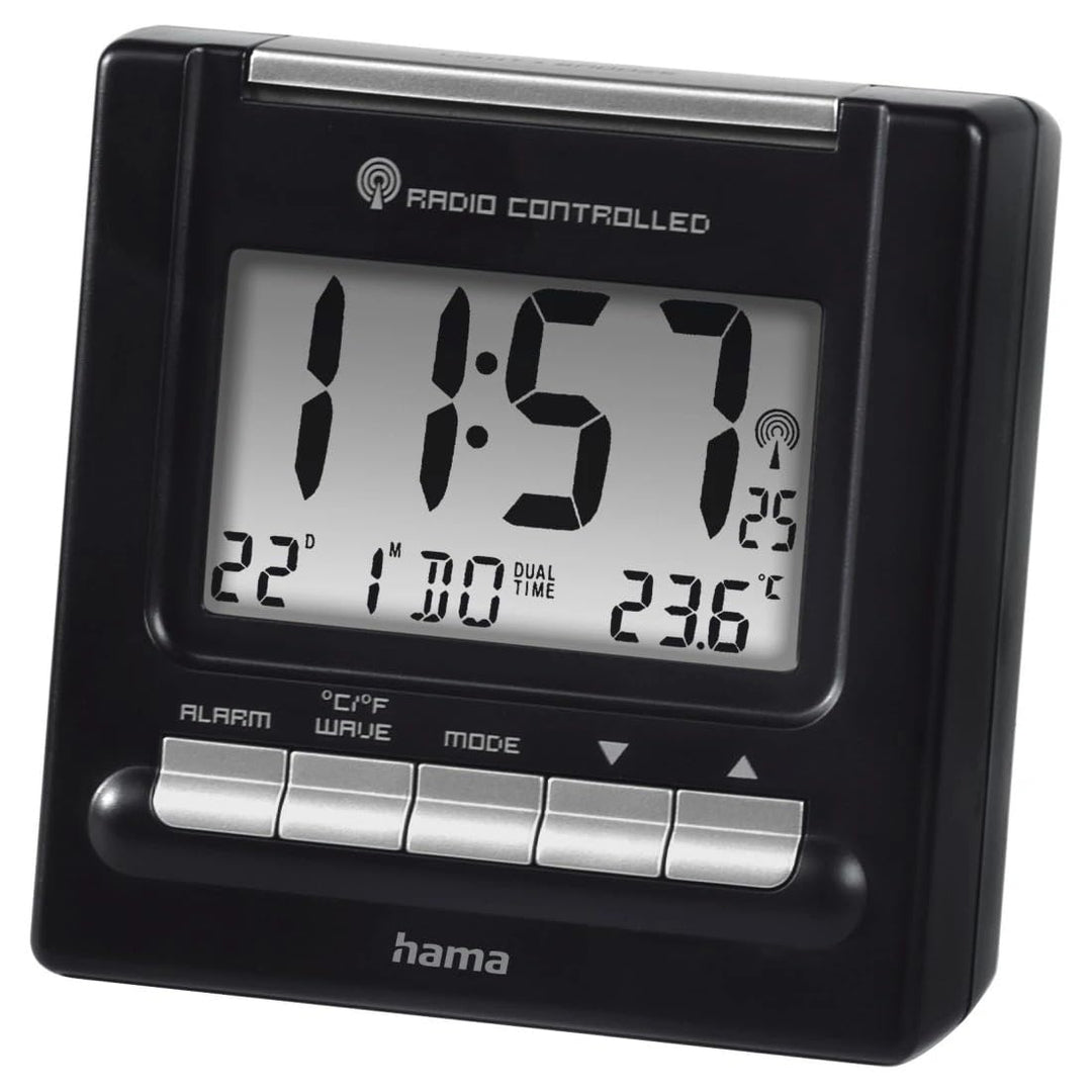 Hama Radiowecker Digital, Schwarz, S