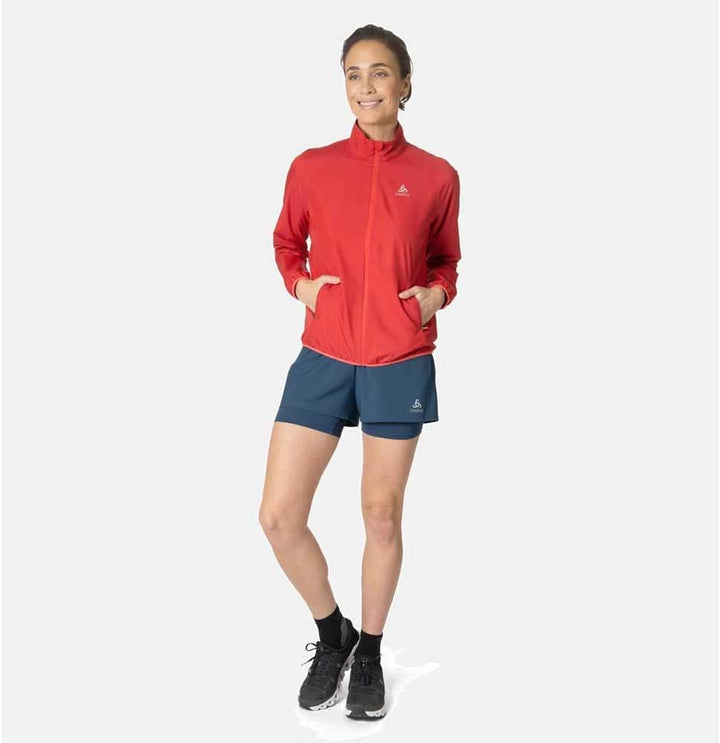 Odlo Damen Essentials_313861 Laufjacke (1er Pack) S american beauty, S american beauty
