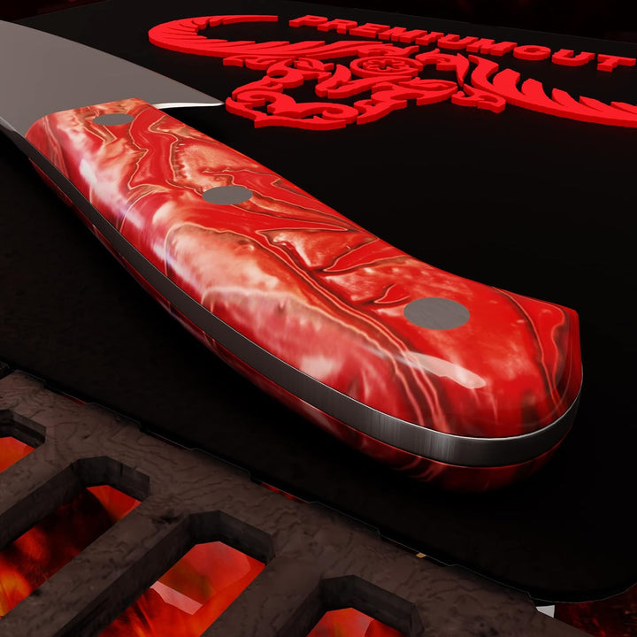 Giesser seit 1776 - Made in Germany - Kochmesser 20 cm Red Diamond, PremiumCut Chefs No 1, Küchenmes
