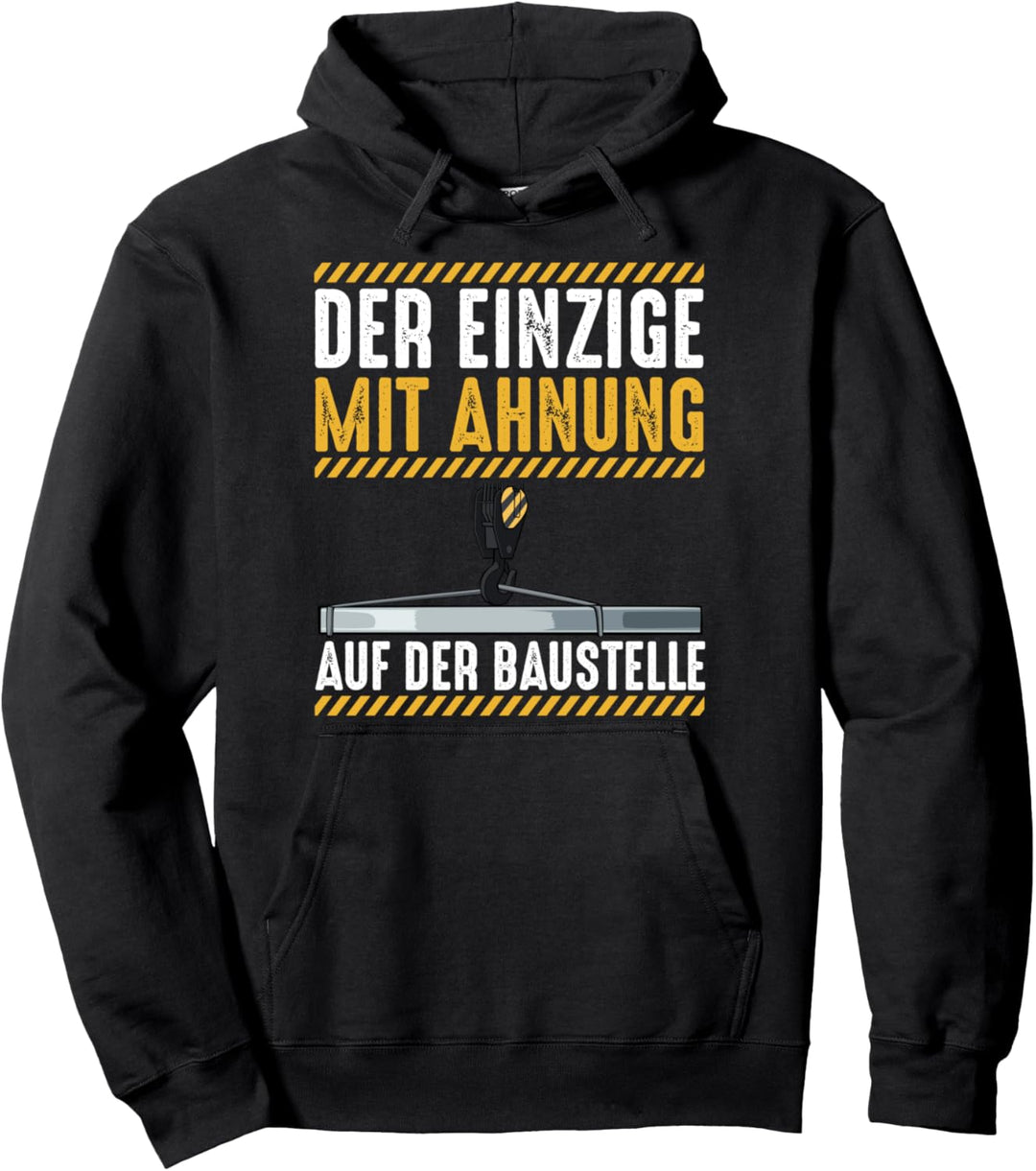 Kranführer Kranfahrer Bauarbeiter Beruf Kran Baustelle Pullover Hoodie