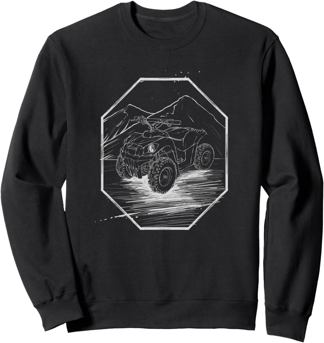 4 Wheeler und Quad Geschenk ATV Sweatshirt