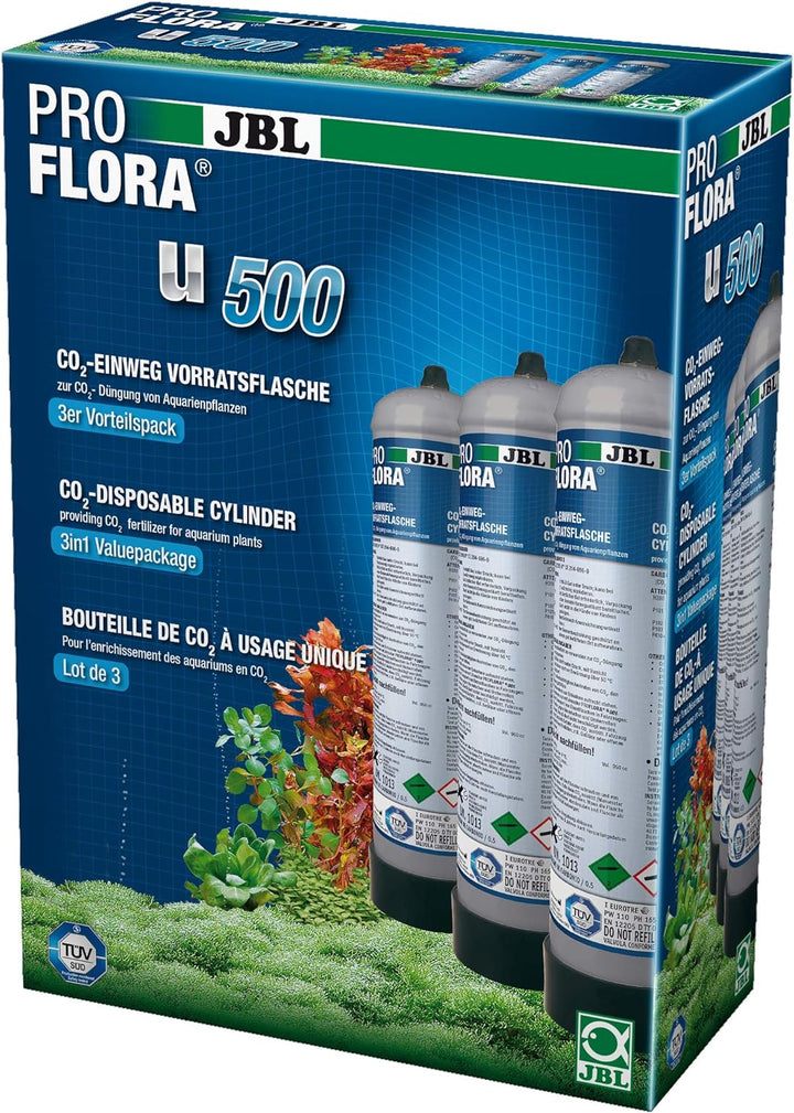 JBL ProFlora u500 2 (CO2 Vorratsflasche) 3 Stück